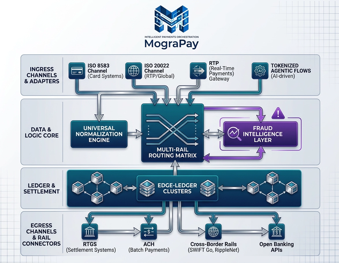 MograPay - Multi‑Rail Orchestration Blueprint